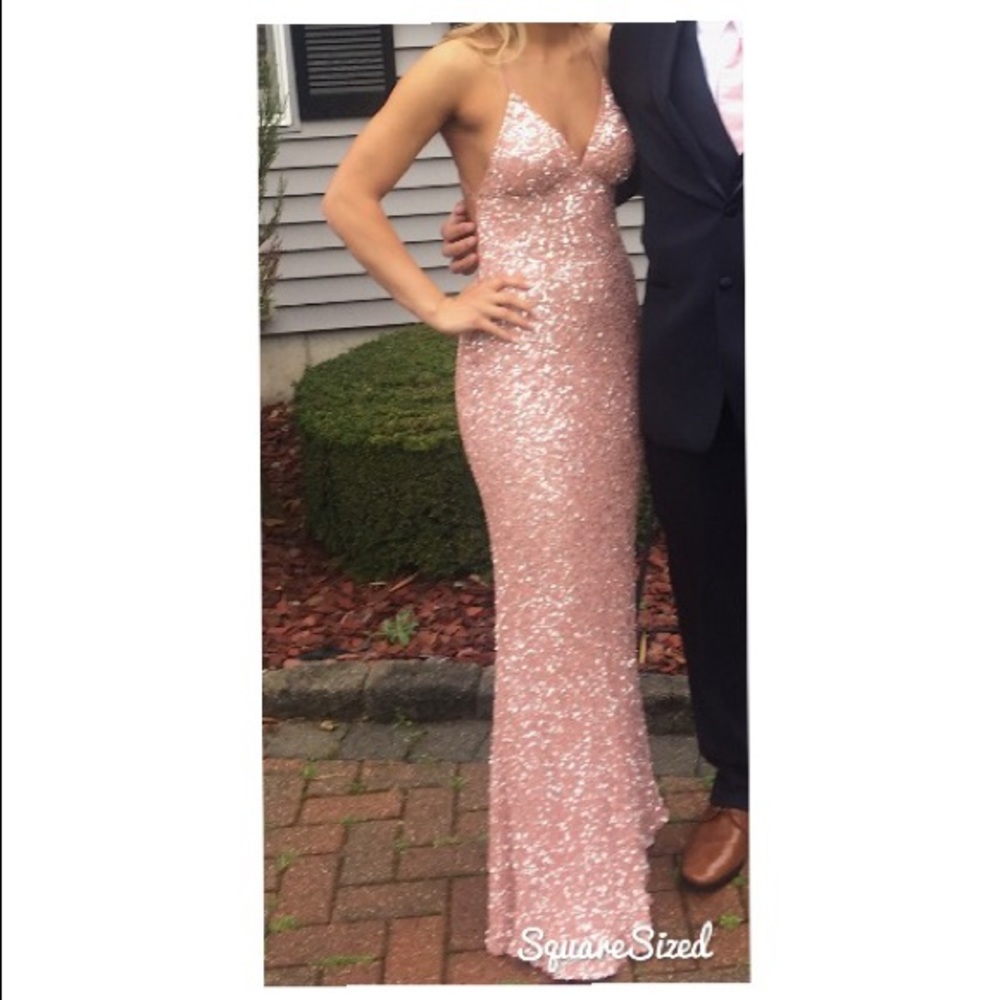 Scala new rose prom dress